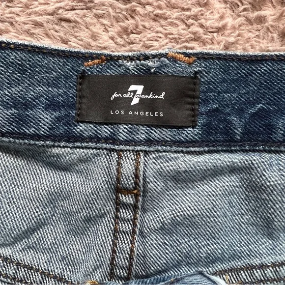 NWT 7 for all Mankind Monroe Cutoff Shorts Women’s Size 28